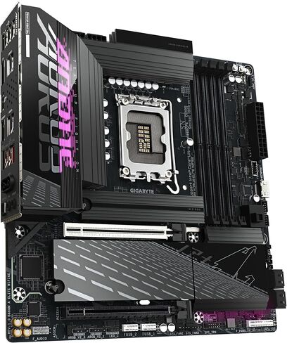 اللوحة الأم GIGABYTE B860M AORUS Elite WIFI6E - وحدات المعالجة المركزية Intel Core Ultra Series، 12+1+2+1 مرحلة VRM، حتى 9200 ميجاهرتز DDR5، 1xPCIe 5.0 + 2xPCIe 4.0 M.2، 2.5 جيجابت LAN، WiFi 6E، Thunderbolt in Saudi Arabia