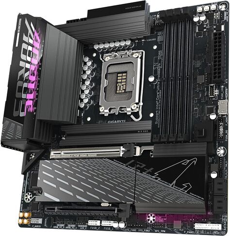 اللوحة الأم GIGABYTE B860M AORUS Elite WIFI6E - وحدات المعالجة المركزية Intel Core Ultra Series، 12+1+2+1 مرحلة VRM، حتى 9200 ميجاهرتز DDR5، 1xPCIe 5.0 + 2xPCIe 4.0 M.2، 2.5 جيجابت LAN، WiFi 6E، Thunderbolt in Saudi Arabia