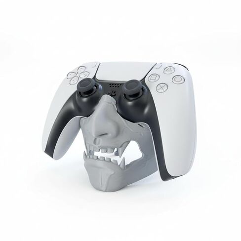 Skull Controller Holder Stand for PS5 Xbox – 3D Printed Gaming Controller Stand, Desk Organizer, Gamer Decor in Saudi Arabia