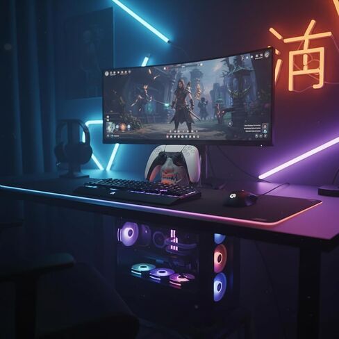Skull Controller Holder Stand for PS5 Xbox – 3D Printed Gaming Controller Stand, Desk Organizer, Gamer Decor in Saudi Arabia