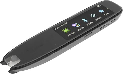 Asixxsix Scanning Pen, Dual Microphones Touchscreen Text to Speech Translation Pen, Reading with Massive Vocabulary Database and Builtin Dictionaries for Students Language Learners in Saudi Arabia