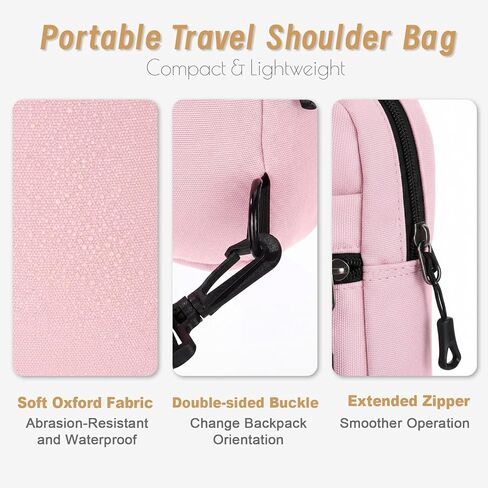 Kajaia 7 Pack Crossbody Sling Bags for Women 7 Colors Lightweight Oxford Cloth Shoulder Backpack Waterproof Casual Chest Bag with Adjustable Strap for Travel Hiking Work Sport Running Daily Use in Saudi Arabia