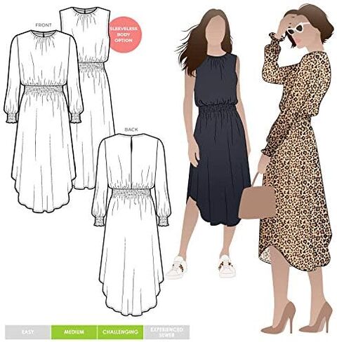 Style Arc Sewing Pattern - Asha Dress (Sizes 04-16) in Saudi Arabia