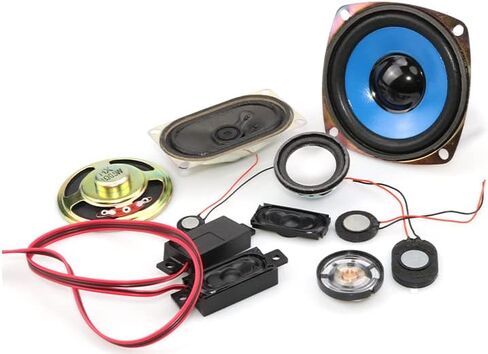 Fielect DIY Speaker 1W 8 Ohm 57mm Diameter Round Shape Replacement Loudspeaker 1pcs in Saudi Arabia