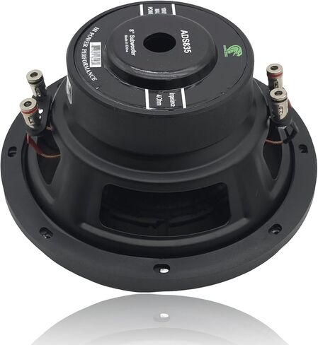 ADS835 8-Inch Car Subwoofers - 2000W Max Power, 4-Ohm, Compact Design for Enhanced Bass - Bundle of 2 Subwoofers in Saudi Arabia