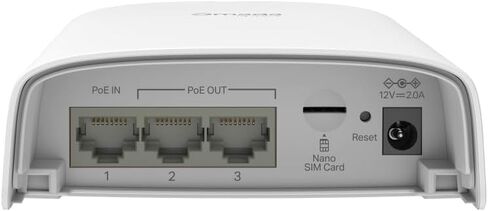 Omada 4G+ Cat6 AX3000 Wi-Fi 6 Outdoor/Indoor Gateway(ER703WP-4G-Outdoor) in Saudi Arabia