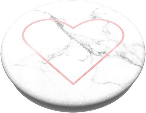 PopSockets: حامل ومقبض PopGrip الموسع مع جزء علوي قابل للتبديل للهواتف والأجهزة اللوحية - Stoney Heart in Saudi Arabia