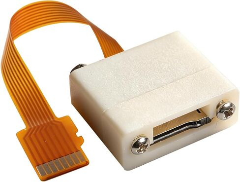Embedded Micro SD Expansion Adapter, 3.9in/10cm Micro SD Male-to-Female Flexible Extension Cable (with Bracket), Compatible with Raspberry Pi and 3D Printers in Saudi Arabia