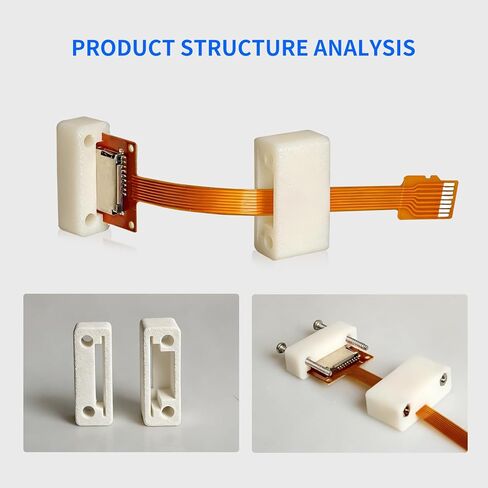 Embedded Micro SD Expansion Adapter, 3.9in/10cm Micro SD Male-to-Female Flexible Extension Cable (with Bracket), Compatible with Raspberry Pi and 3D Printers in Saudi Arabia