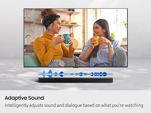 Samsung HW-Q600F Soundbar 3.1.2ch Dolby Atmos with Wireless Subwoofer, DTS Virtual:X, Q-Symphony, HDMI eARC, Bluetooth Sound Bar for TV Home Theater in Saudi Arabia