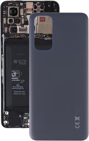 Battery Back Cover Compatible with Xiaomi Redmi Note 11/Redmi Note 11S,Housing Door Back Cover Replacement Repair Set for Redmi Note 11 (Blue) in Saudi Arabia