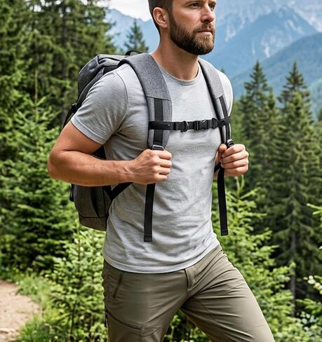 2 Pack Backpack Chest Strap, Adjustable Backpack Chest Straps Add On with Quick Release Buckle and Slide Lock, Heavy Duty Sternum Straps for Backpacks for Hiking, Jogging, Travel in Saudi Arabia