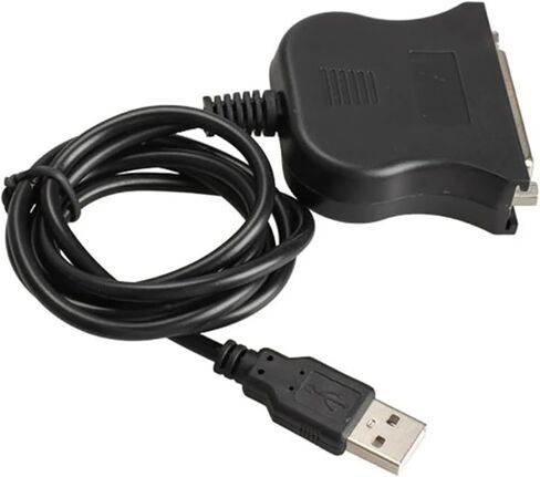 USB DB25 25Pin Male to Female Printer Parallel Port IEEE 1284 LPT Adapter Converter Cable Cord Parallel Port Converter H8WD in Saudi Arabia