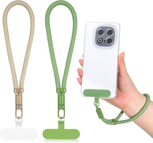 JJUNW 2Pcs Anti Theft Phone Wrist Strap, with 360° Rotating Hook Adjustable Hand Wrist Phone Lanyard for Women and Men in Saudi Arabia