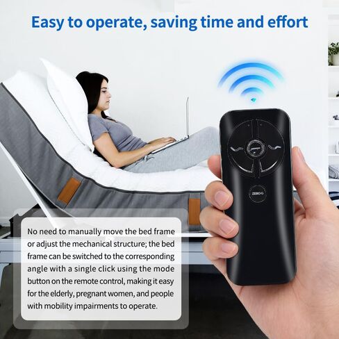 استبدال جهاز التحكم عن بعد RF399A RF368B MC120TS لسرير كيسون القابل للتعديل عن بعد/قاعدة سرير قابلة للتعديل من Tempurpedic JLDK.30.03.20، متوافق مع كيسون MC120TS JLDP.15.012.404، ضمان لمدة عامين in Kuwait