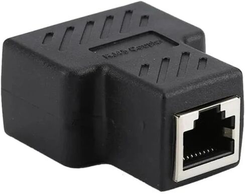 RJ45 Ethernet Cable Female Splitter Adapter Connector in Saudi Arabia