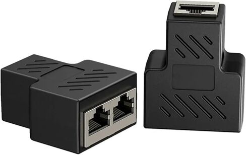 RJ45 Ethernet Cable Female Splitter Adapter Connector in Saudi Arabia