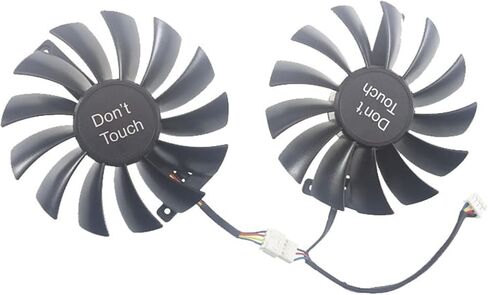 مروحة رسومات REMSEY 85 مم CF9015H12D DC12V 0.40A 4Pin متوافقة مع مروحة رسومات Lenovo GeForce RTX 3070 (اللون: A) in Kuwait