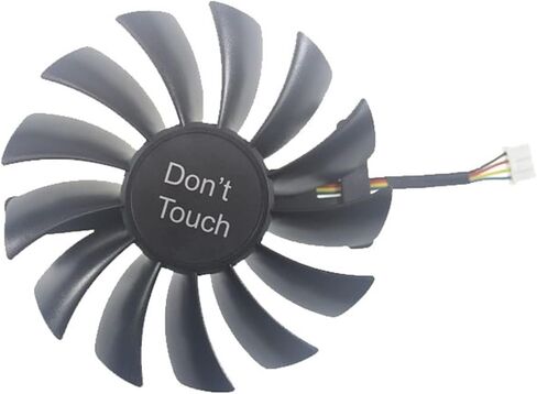 مروحة رسومات REMSEY 85 مم CF9015H12D DC12V 0.40A 4Pin متوافقة مع مروحة رسومات Lenovo GeForce RTX 3070 (اللون: A) in Kuwait