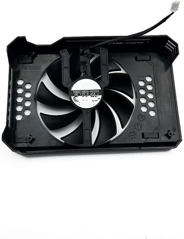 مروحة بطاقة فيديو متوافقة مع مروحة PNY RTX 3060 GPU البديلة التحديثية RTX3060 XLR8، مروحة حافظة بلاستيكية لتبريد بطاقة الرسومات in Kuwait
