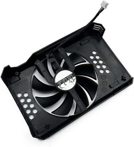 مروحة بطاقة فيديو متوافقة مع مروحة PNY RTX 3060 GPU البديلة التحديثية RTX3060 XLR8، مروحة حافظة بلاستيكية لتبريد بطاقة الرسومات in Kuwait