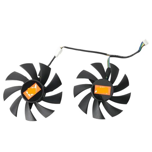 85MM XY-D09015B Video Card Fan Cooler for RX580 RX 580 8GB Graphics Card Replacement Fan(Fan with Case) in Saudi Arabia