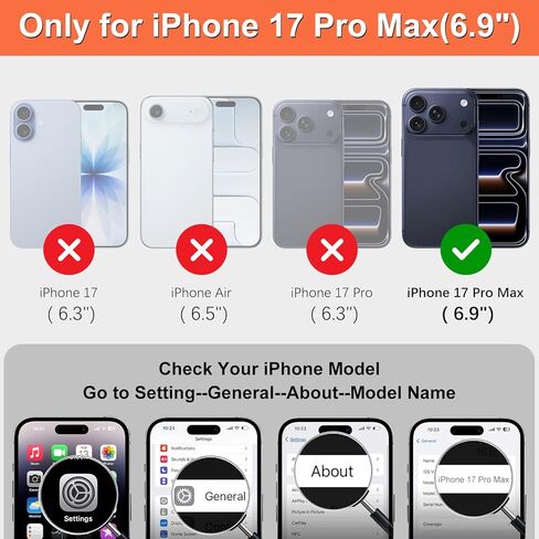 iCoverCase Compatible with iPhone 17 Pro Max Wallet Phone Case with Card Holder for Women Men, [RFID Blocking] Card Slots PU Leather Protective Wallet Case 6.9 Inch (Beige Leopard) in Saudi Arabia