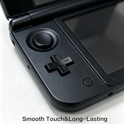 مخصص لاستبدال مجموعة الألوان الكاملة لأزرار 3DS الإضافية، لوحدات تحكم الألعاب الصغيرة Nintendo Old 3DS، اتجاه ABXY / D-Pad / كتف L R / Power Home / Volume / زر التبديل ثلاثي الأبعاد 11 قطعة (أسود) in Kuwait