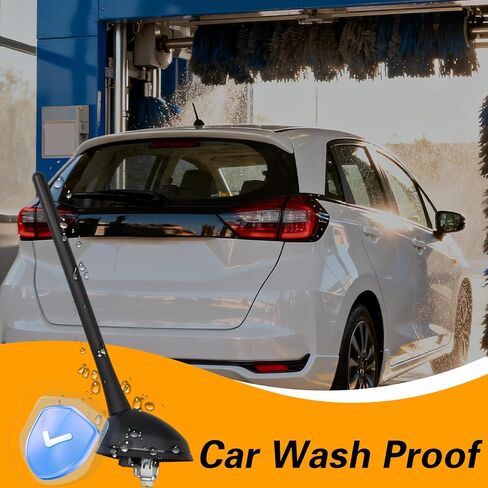سارية هوائي راديو السيارة، هوائي TPU مقاس 7 بوصات متوافق مع Honda CR-V 2007-2016 Fit 2015-2020 استبدال #: 39151-T5R-A01 39151-T5R-305 in Saudi Arabia