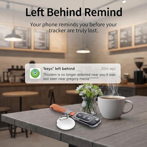 2 Pack GPS Tracker for Vehicles Works with Apple Find My(iOS Only) Mini Real-Time Hidden Car Locator Air Tracker Tag Undetectable Tracking Device for Car Global Coverage No Monthly Fee or SIM Required in Saudi Arabia