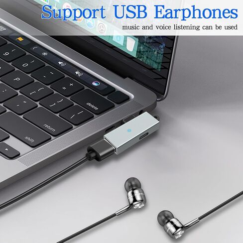 USB-C to USB 3.0 2 in 1 OTG Adapter, Right Angle USB C Male to USB 3.0 Female 5Gbps Converter with PD 100W Power Charging Port for Laptop Tablet Phone in Saudi Arabia
