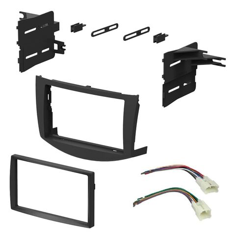 Double DIN Car Stereo Radio Installation Dash Kit Compatible with Toyota Rav 4 (Dash Kit) 2006 2007 2008 2009 2010 2011 in Saudi Arabia