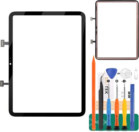 SRJTEK for iPad 11th Gen Touch 2025 Screen for iPad A16 (2025) Screen Replacement for iPad 11" A3355 A3356 A3354 Digitizer Assembly Repair Kits (Black, No LCD Screen Included) in Saudi Arabia