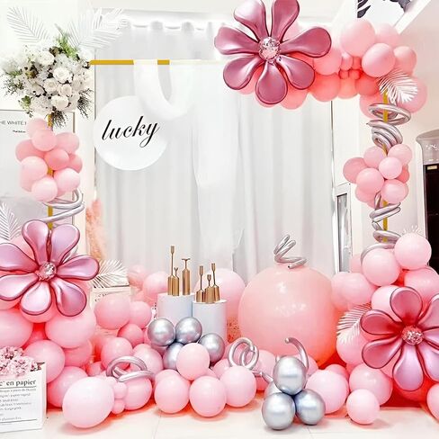 8.2FT Square Wedding Arch Stand - Adjustable Metal Backdrop Frame for Ceremony Decor, Baby Shower, Birthday Party & Photo Booth Setup in Saudi Arabia