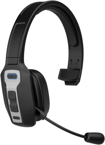 Bluetooth Headset with Microphone,Noise Cancelling with Mute Button, Very Strong Wireless Range, All-Day Comfort On Ear Headphones 60 Hrs Working time for Trucker/Work/PC/Call Center/Meeting/Office in Saudi Arabia