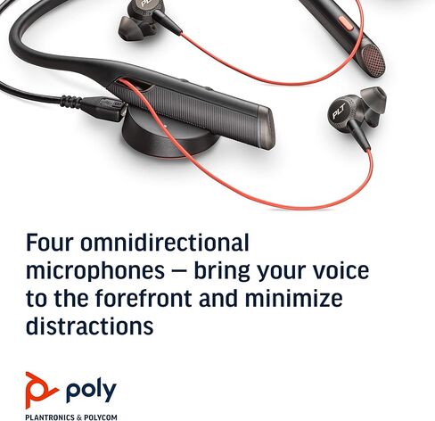 POLY Voyager 6200 Uc B6200، أسود Ww (متجدد) in Saudi Arabia