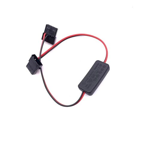 كابل تبديل LP4 4Pin لشريط مروحة الكمبيوتر مع مفتاح تشغيل/إيقاف in Kuwait