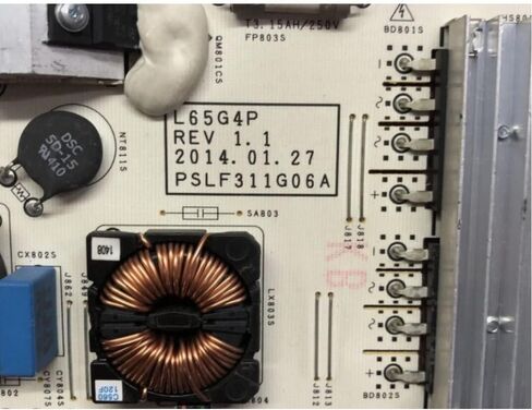 لوحة إمداد الطاقة للتلفزيون BN44-00741A L65G4P-ESM متوافقة مع لوحة طاقة التلفزيون Samsung UA65HU8500J in Kuwait