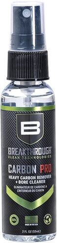 Breakthrough Clean Technologies Clean Heavy Carbon Remover - Gun Barrel and Bore Cleaner - All Purpose Degreaser - Perfect for Handguns and Rifles - 2oz Bottle, Clear in Saudi Arabia