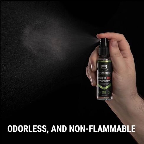 Breakthrough Clean Technologies Clean Heavy Carbon Remover - Gun Barrel and Bore Cleaner - All Purpose Degreaser - Perfect for Handguns and Rifles - 2oz Bottle, Clear in Saudi Arabia