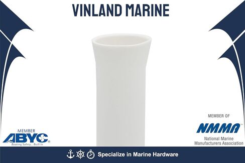 Vinland Marine متوهج حامل قضيب الصيد إدراج الأكمام من 2، بطانة حامل قضيب الصيد لحامل قضيب الألومنيوم، لحامل قضيب T العلوي، للمشبك على حاملي قضيب للقارب in Saudi Arabia