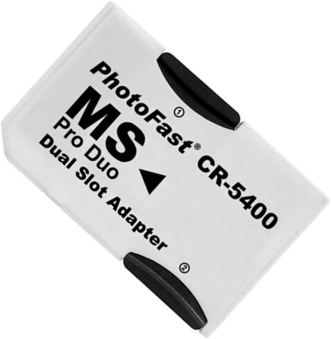 MOUDOAUER Micro SD TF to Memory Stick MS Pro Duo Dual Slot Adapter Converter for PSP in Saudi Arabia