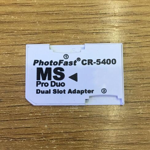 MOUDOAUER Micro SD TF to Memory Stick MS Pro Duo Dual Slot Adapter Converter for PSP in Saudi Arabia