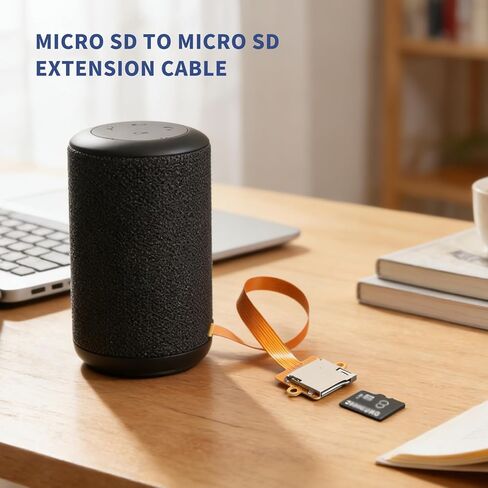 5.9in/15cm Micro SD to Micro SD Card Expansion Adapter, Featuring Screw Holes and an External Auto-Eject Micro SD Card Slot, Compatible with Raspberry Pi and 3D Printers in Saudi Arabia
