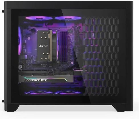 كمبيوتر مكتبي للألعاب Lenovo Legion T5 30AGB10 90YJ0015US - AMD Ryzen 7 7700X - 32 جيجابايت - 1 تيرابايت SSD - Tower - Eclipse Black in Saudi Arabia