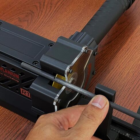 DIY Arrow Saw – Carbon Arrow Shafts Saw Cutter Kit with Dial Indicator, Spinner Function, Spine Checking, Square Tool & Vacuum Attachment for Archery in Saudi Arabia