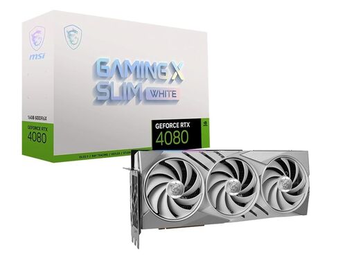 ام اس اي 16 جيجا D6X RTX 4080 Gaming X سليم ابيض in Saudi Arabia