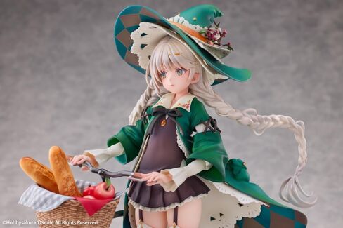 Hobby Sakura Kaido Witch Lily Illustrated by DS Mile, Limited Edition with Bonus Item, Total Height Approx. 9.4 inches (240 mm) (Base Included) PVC and ABS 1/7 Scale Complete Figure in Saudi Arabia