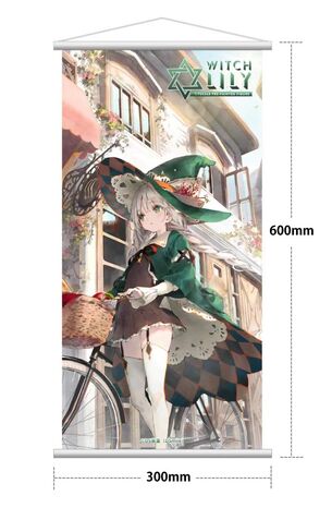 Hobby Sakura Kaido Witch Lily Illustrated by DS Mile, Limited Edition with Bonus Item, Total Height Approx. 9.4 inches (240 mm) (Base Included) PVC and ABS 1/7 Scale Complete Figure in Saudi Arabia