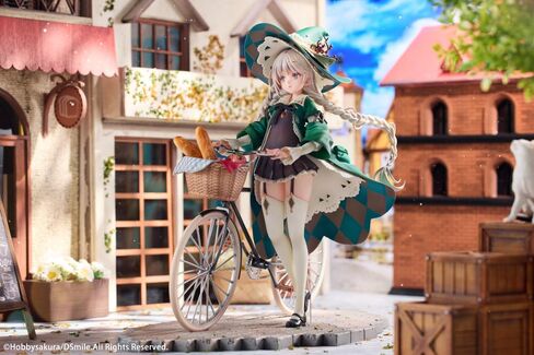 Hobby Sakura Kaido Witch Lily Illustrated by DS Mile, Limited Edition with Bonus Item, Total Height Approx. 9.4 inches (240 mm) (Base Included) PVC and ABS 1/7 Scale Complete Figure in Saudi Arabia